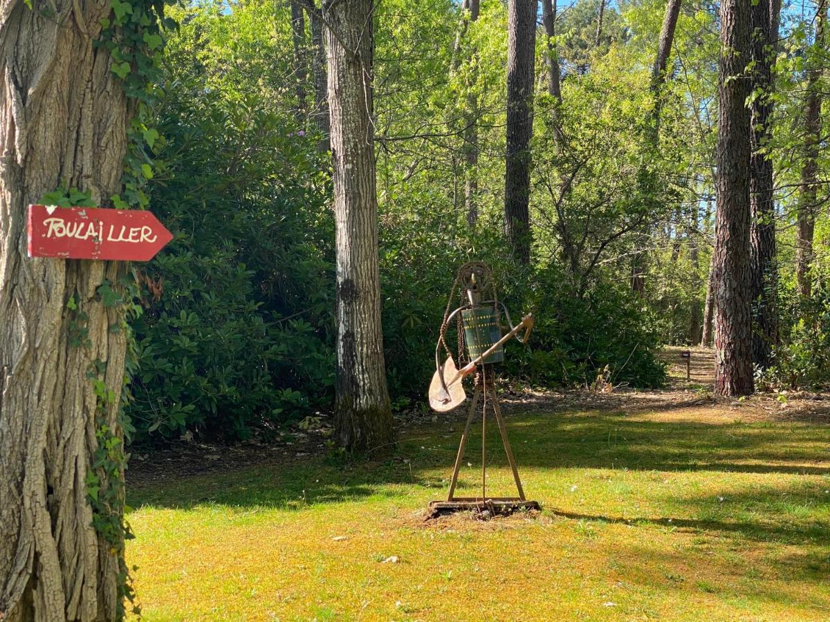 Villa Le petit poulailler au beau milieu des pins à Lacanau Extérieur photo
